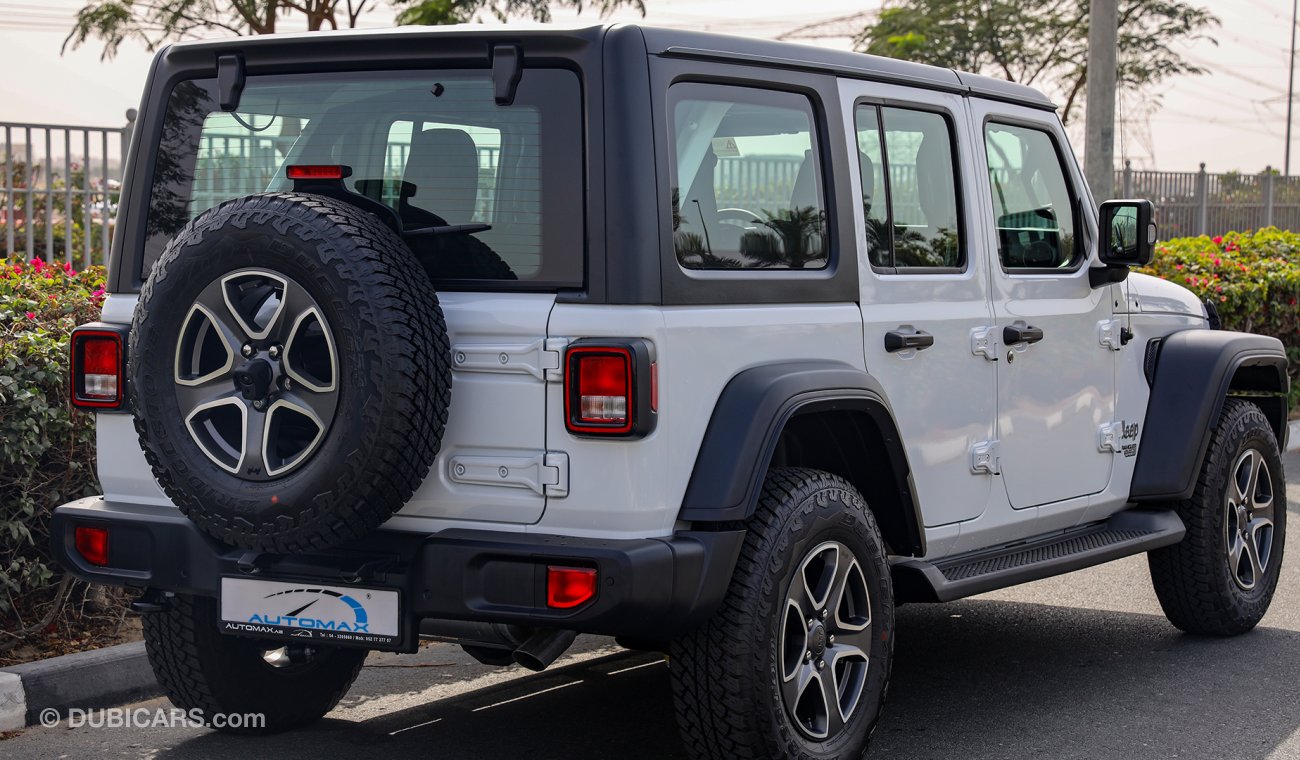 Jeep Wrangler Unlimited Sport V6 3.6L , GCC , 2021 , 0Km , W/3 Yrs or 60K Km WNTY @Official Dealer