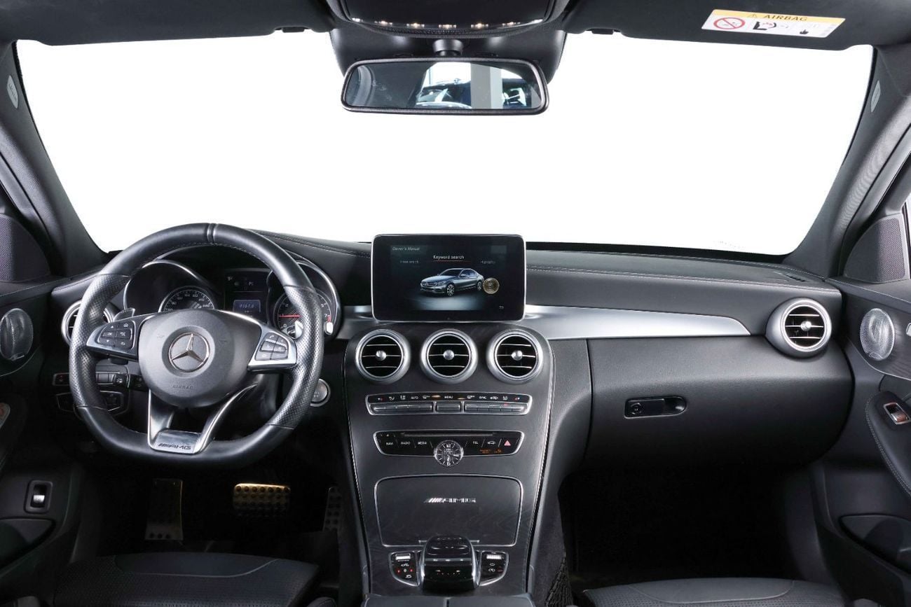 مرسيدس بنز C 63 AMG Std 4.0L Sedan 2017-MERCEDES BENZ C63 AMG-FULL SERVICE HISTORY-IMMACULATE CAR