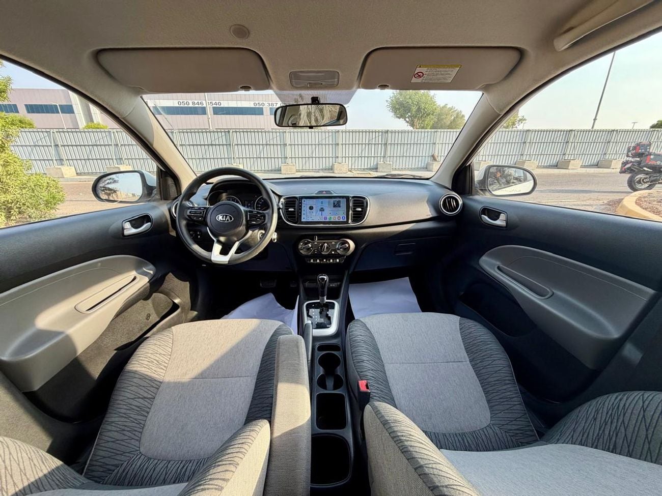 Kia Pegas LX 1.4L, GCC, ACCIDENT FREE, CRUISE, GPS (380/-MONTHLY)
