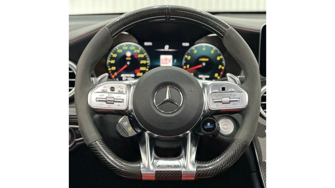 Mercedes-Benz GLC 63 AMG 4MATIC+ 2020 Mercedes Benz GLC63s AMG 4MATIC Coupe, Feb 2025 Mercedes Warranty, Full Options, Low Km