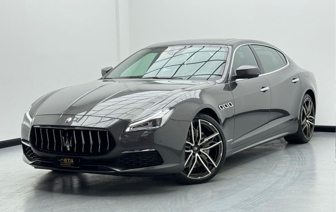 Maserati Quattroporte GTS 3.8L 2020 Maserati Quattroporte GTS GranLusso, 1 Year Warranty, Service History, GCC