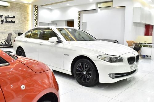 BMW 520i EXCELLENT DEAL for our BMW 520i ( 2012 Model ) in White Color GCC Specs