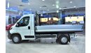 Peugeot Boxer FLATBED CHASSIS CAB 2.2L MANUAL 2018 ZERO KM GCC AGENCY WARRANTY