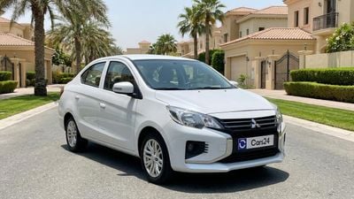 Mitsubishi Attrage GLX HIGHLINE 2021 | AED 280/Month | 0 DP | 30 Day Return | Warranty | Service History