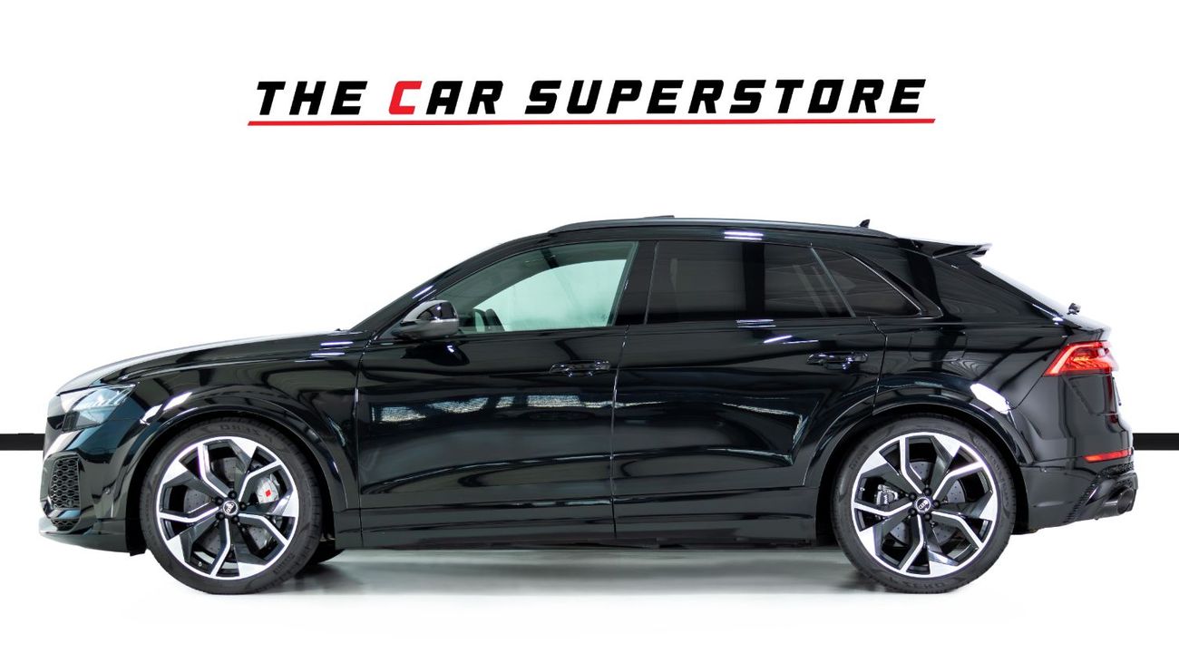 Audi RS Q8 TFSI quattro 4.0L Black On Black-Al Nabooda Warranty andService Contract-Special Order-Carbon Cerami