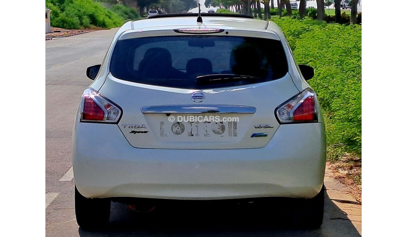 Nissan Tiida SL Plus 470/-Monthly l GCC l Sunroof, Leather, Cruise l Accident Free