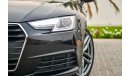 Audi A4 30TFSI NEW shape amazing under warranty - GCC - AED 1,645 Per Month