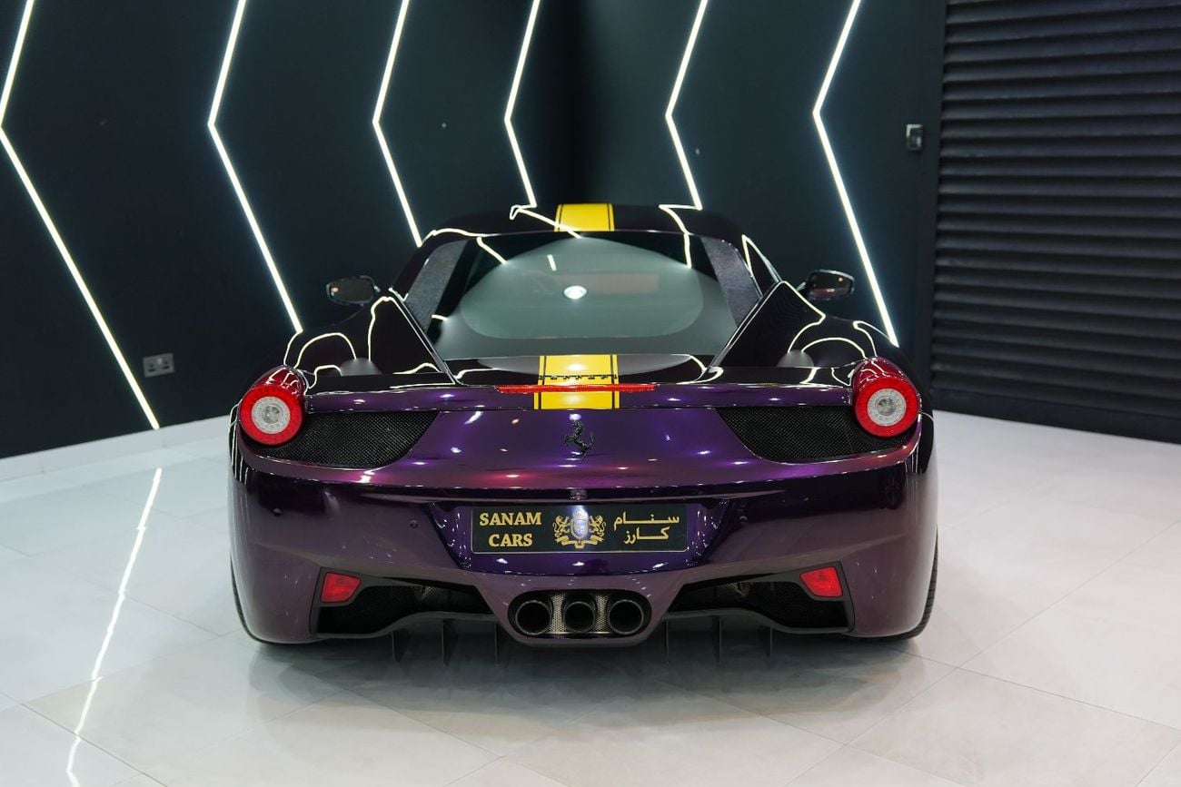 فيراري 458 إيطاليا Carbon Fiber Driver Zone + LEDs, GCC Specs!!
