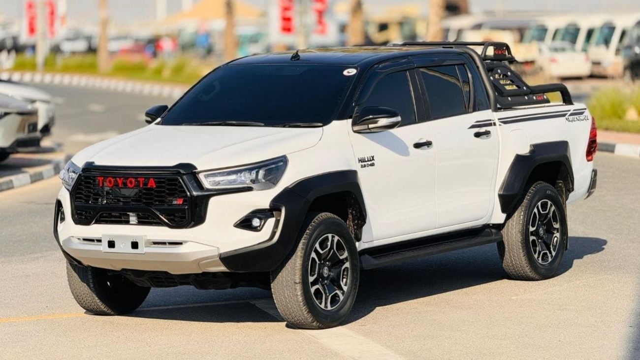 Toyota Hilux MODIFIED TO 2024 GR SPORT | PREMIUM SPORTS BAR WITH BASKET | 2.8L DIESEL | AFTER MARKET SIDE FENDERS