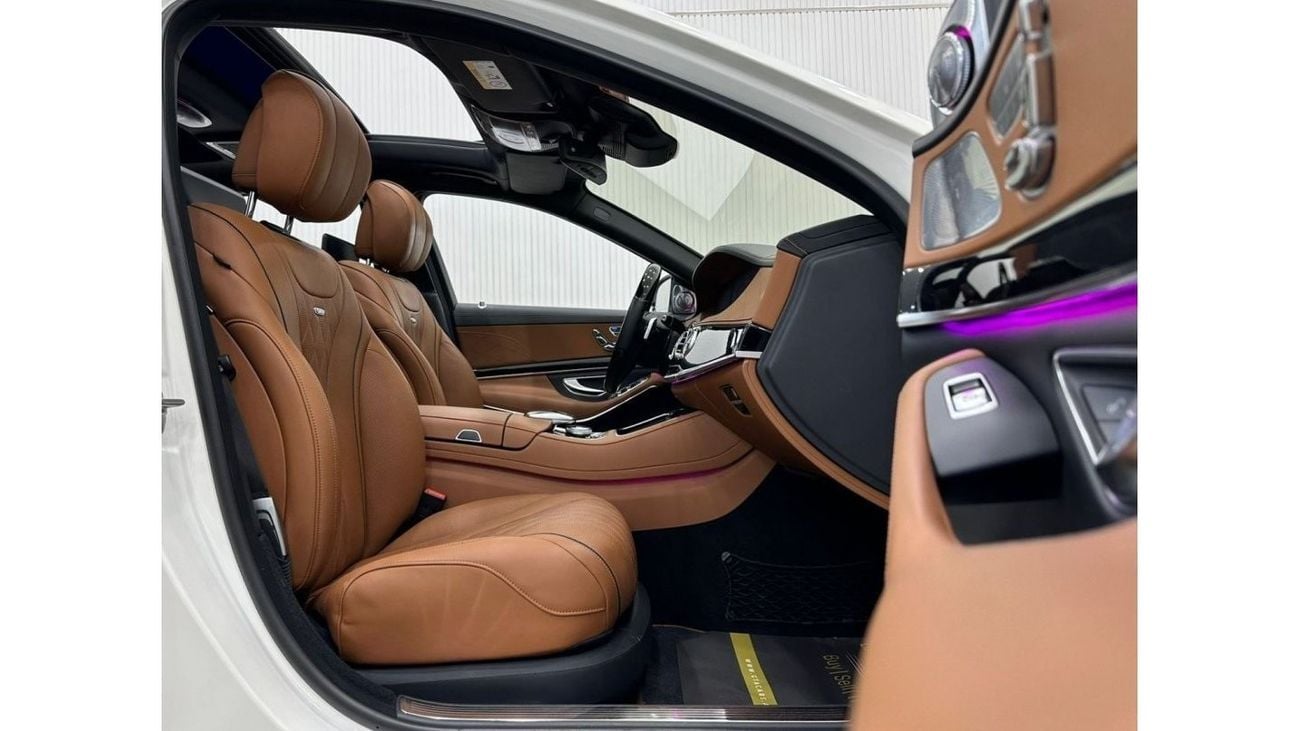 مرسيدس مايباخ s600 مايباخ 2018 Mercedes-Benz S650 Maybach, 1 Year Warranty, Full Gargash Agency Service History, GCC