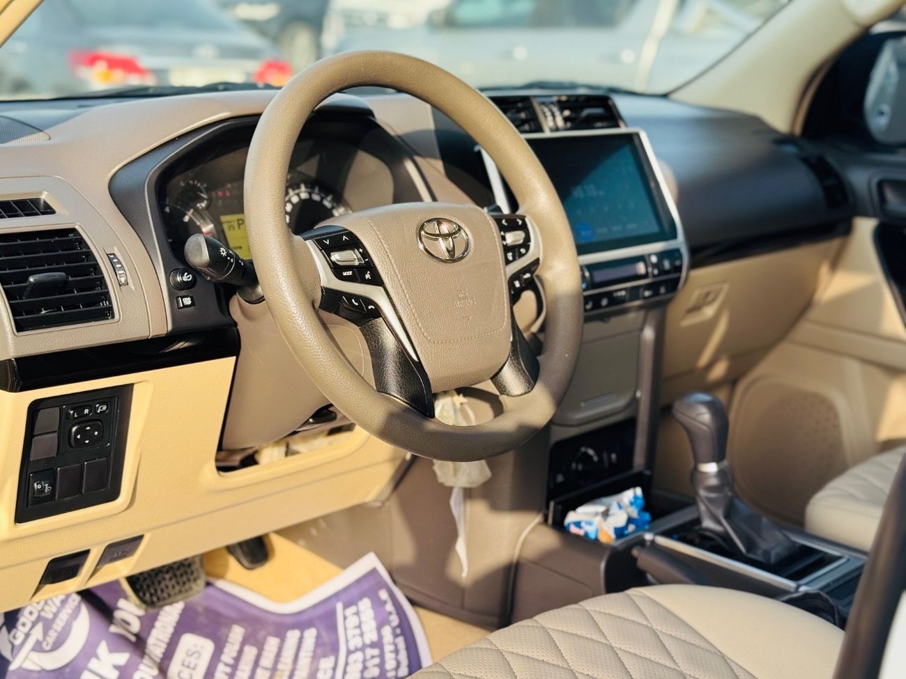 تويوتا برادو Toyota prado 2019 v4 2.7L full options
