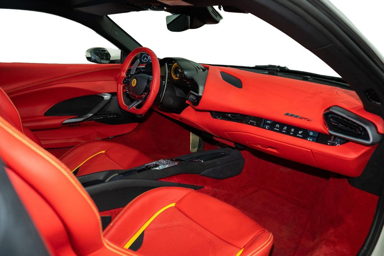 Ferrari 296 GTB 296 GTB | FRONTLIFT | TWO TONE INTERIOR | ENGINE COVERS IN CARBON FIBRE | MATTE GREY WHEELS