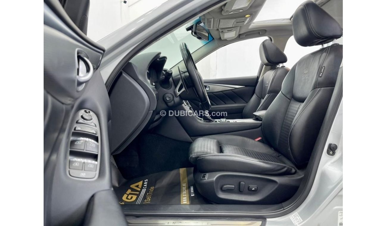 Infiniti Q50 Hybrid Sport Hybrid Sport Hybrid Sport 2014 Infiniti Q50 Sport Hybrid, Service History, Low Kms, GCC