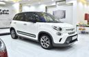 Fiat 500L EXCELLENT DEAL for our FIAT 500 L ( 2015 Model ) in White Color GCC Specs