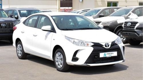Toyota Yaris E S/D 1.5 E PETROL A/T FABRIC SEATS SEDAN WITH GCC SPECS EXPORT ONLY