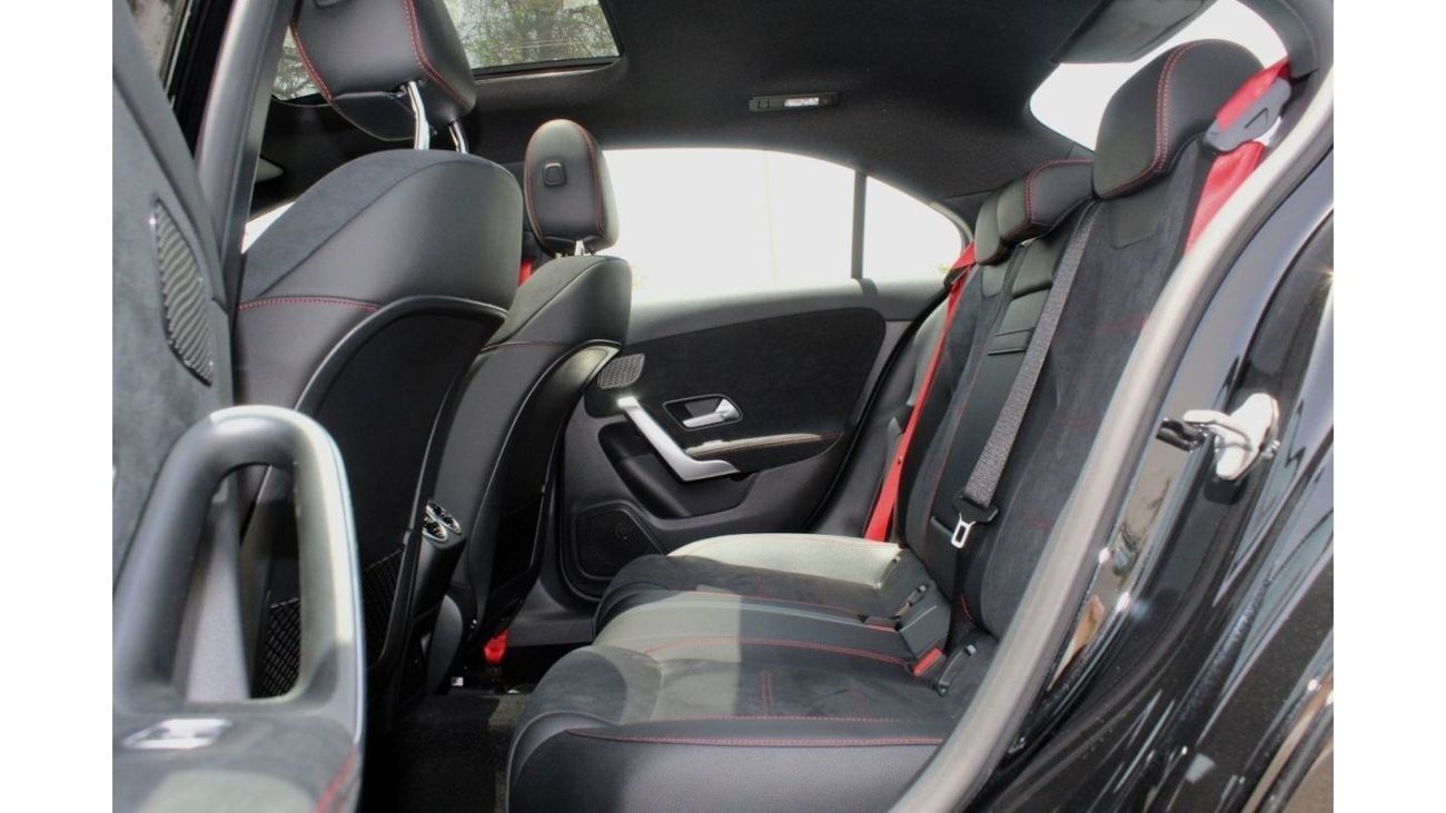 مرسيدس بنز A 35 AMG MERCEDES A35 AMG SPORT PREMIUM PLUS 2.0TC FULL OPTION 2023 GCC LOW MILEAGE WITH AGENCY WARRANTY IN B