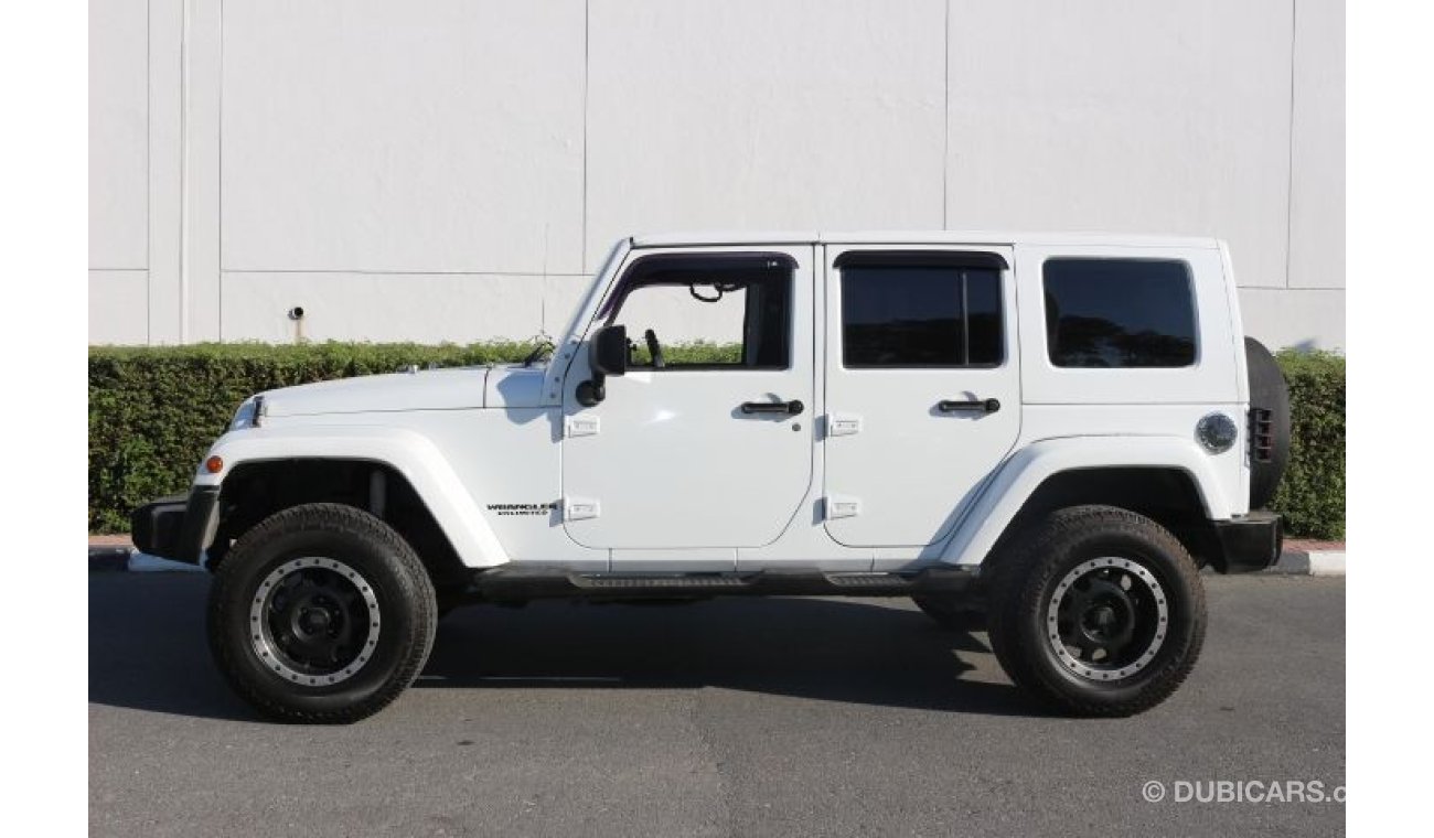 Jeep Wrangler UNLIMTED 2008 GULF SPACE 4 DOOR FULL AUTOMATIC WITH HIGH SUSPENSION