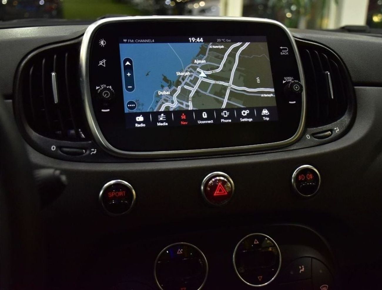 أبارث 595 Abarth 595 Competizione ( 2021 Model ) in Green Color GCC Specs