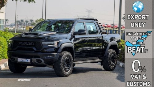 RAM 1500 TRX V8 6.2L SRT , Carbon Fiber , 2023 GCC , 0Km , (ONLY FOR EXPORT)