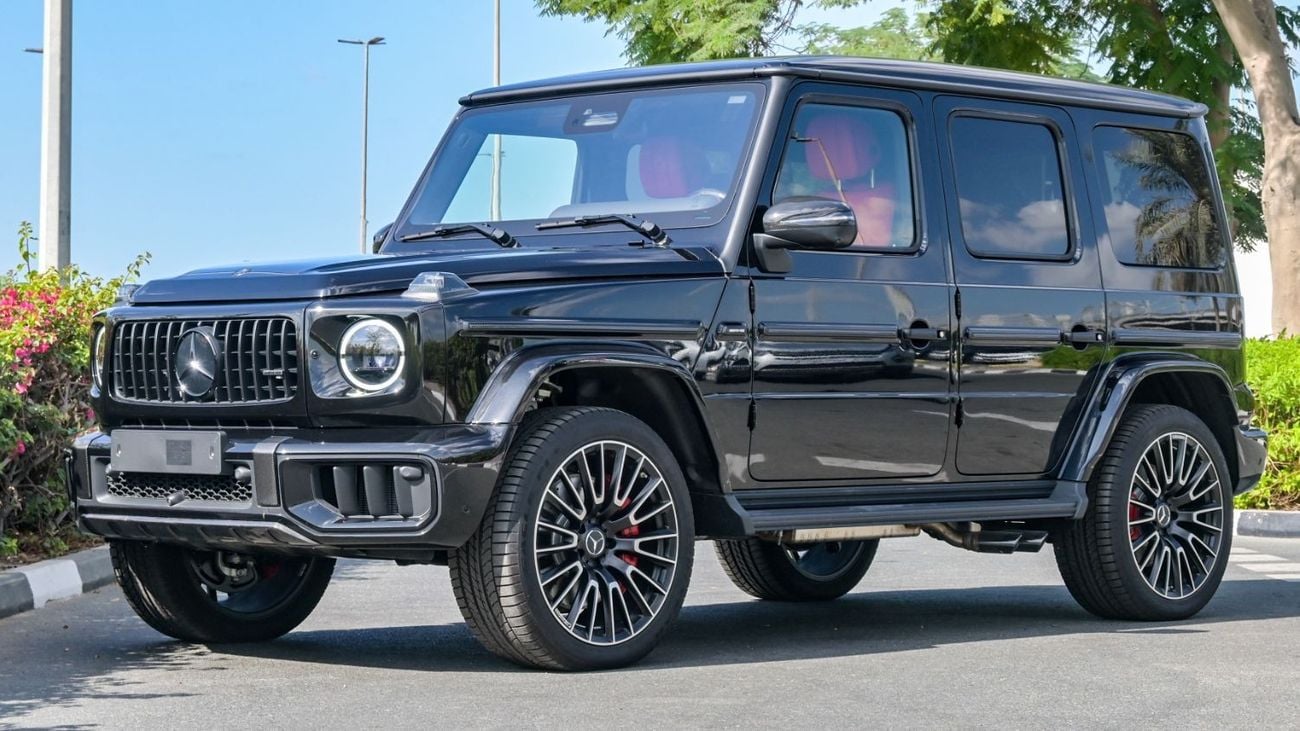 Mercedes-Benz G 63 AMG Mercedes G63 | Double Night Black | Carbon Fiber | Fully Loaded | Rear Entertainment Screens | 2025