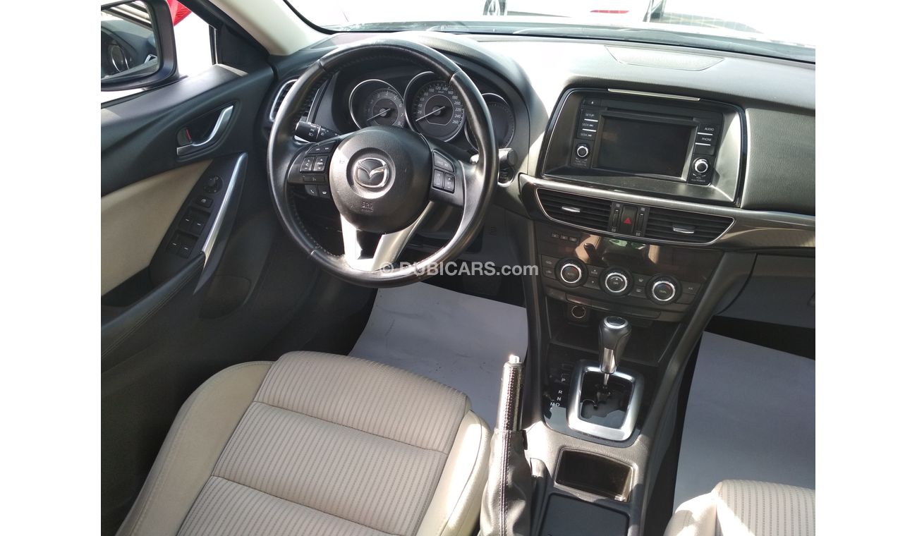 Mazda 6 GREY 2015 GCC FULL OPTION NO PAIN NO ACCIDENT PERFECT