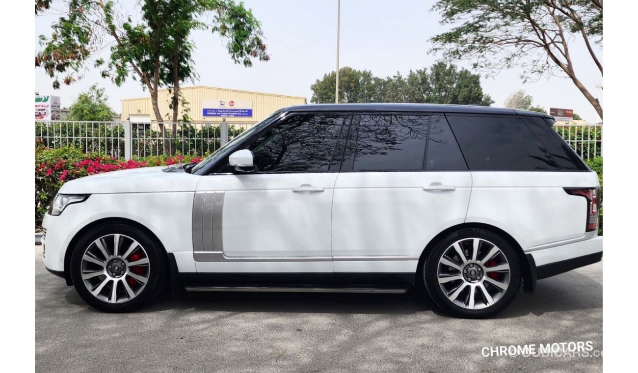 لاند روفر رانج روفر فوج إس إي سوبرتشارج 2014 LAND ROVER RANGE ROVER VOGUE SE- V8 SUPERCHARGE GCC SPEC 4 WHEEL DRIVE SUPER EXCELLENT CONDITIO