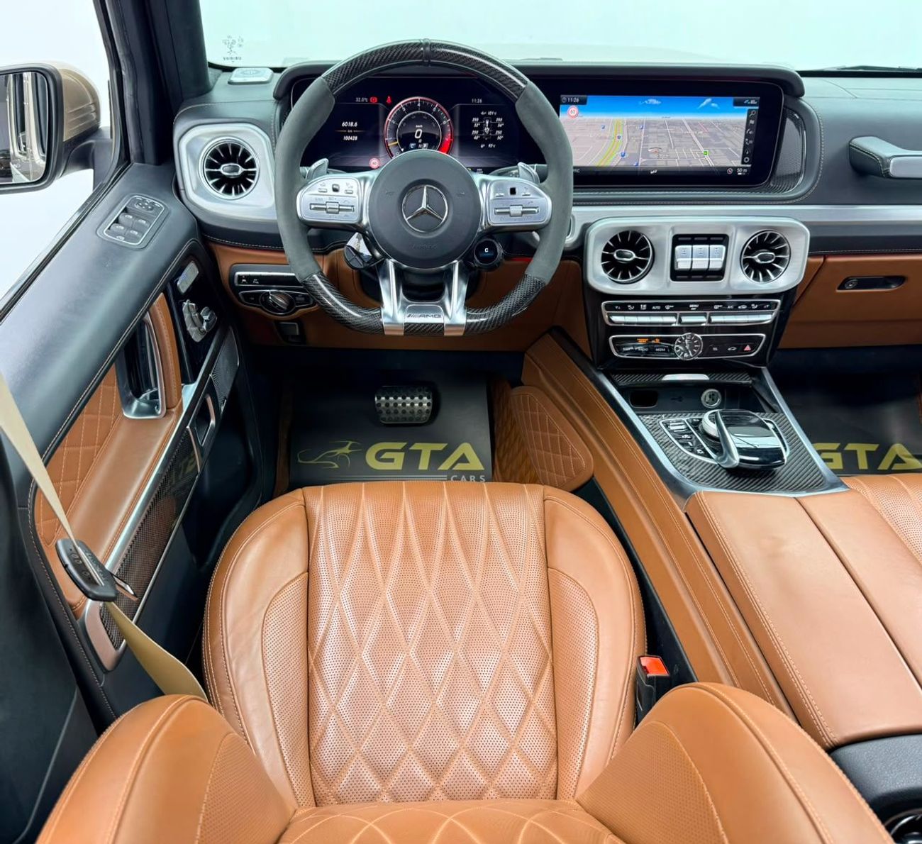 Mercedes Benz G63 AMG STD 2020 Mercedes G63 AMG, Auto Guard Warranty, Full Mercedes Service History, GCC Specs.