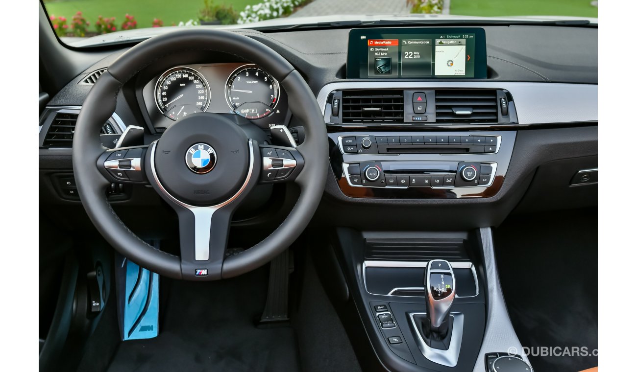 BMW 220i M-Kit (Brand New) - Warranty Until 2020 - GCC - AED 2,820 PER MONTH - 0% DOWNPAYMENT