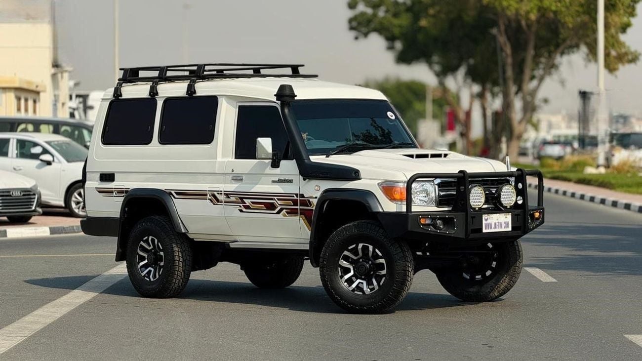 Toyota Land Cruiser 70 2018 | 4.5L DIESEL | MANUAL TRANSMISSION | RIGHT-HAND-DRIVE | MODIFIED TO AMBULANCE | HEAVY BULL BAR