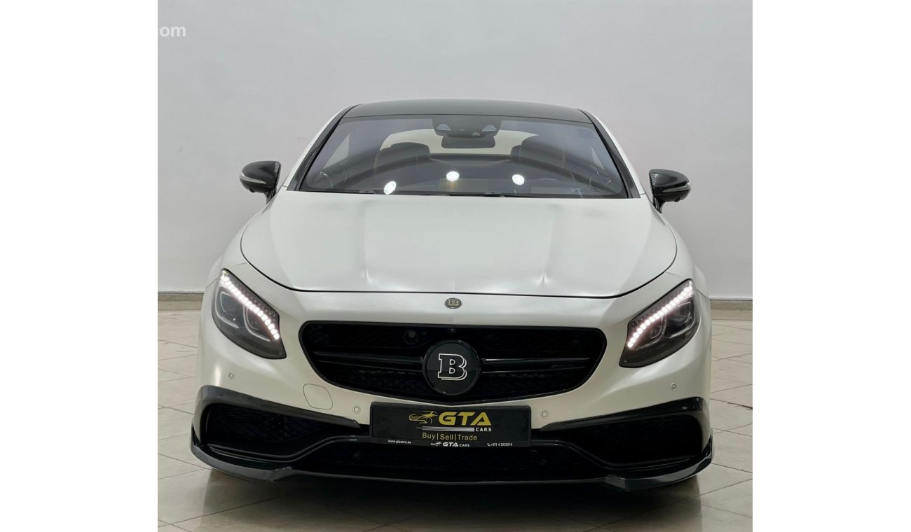 Mercedes-Benz S 65 AMG Coupe 2015 Mercedes S 65 AMG With Brabus Kit, Service History, Warranty, GCC