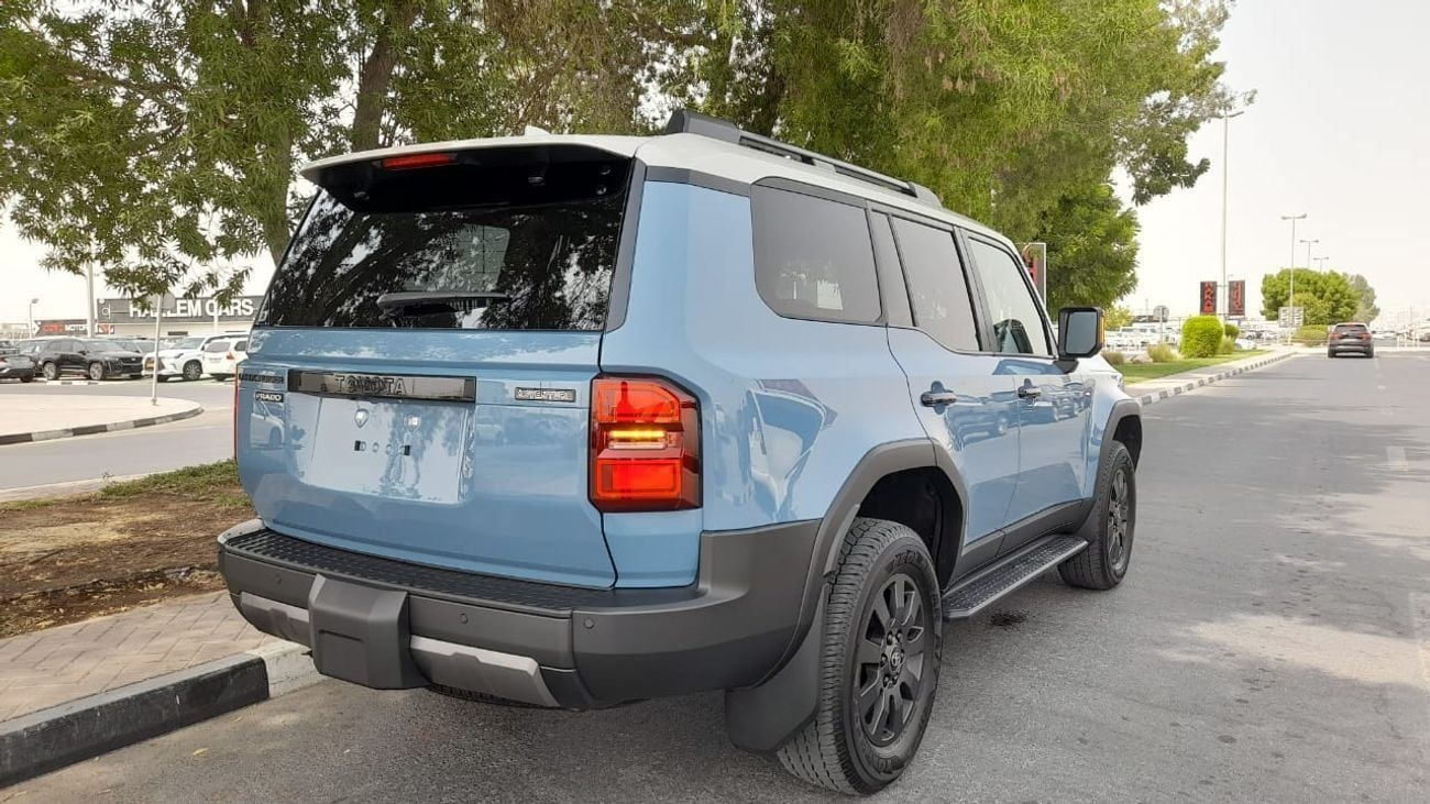 Toyota Prado Right-Hand drive Adventure plus diesel Auto two tone colour with 7 seater and coolbox