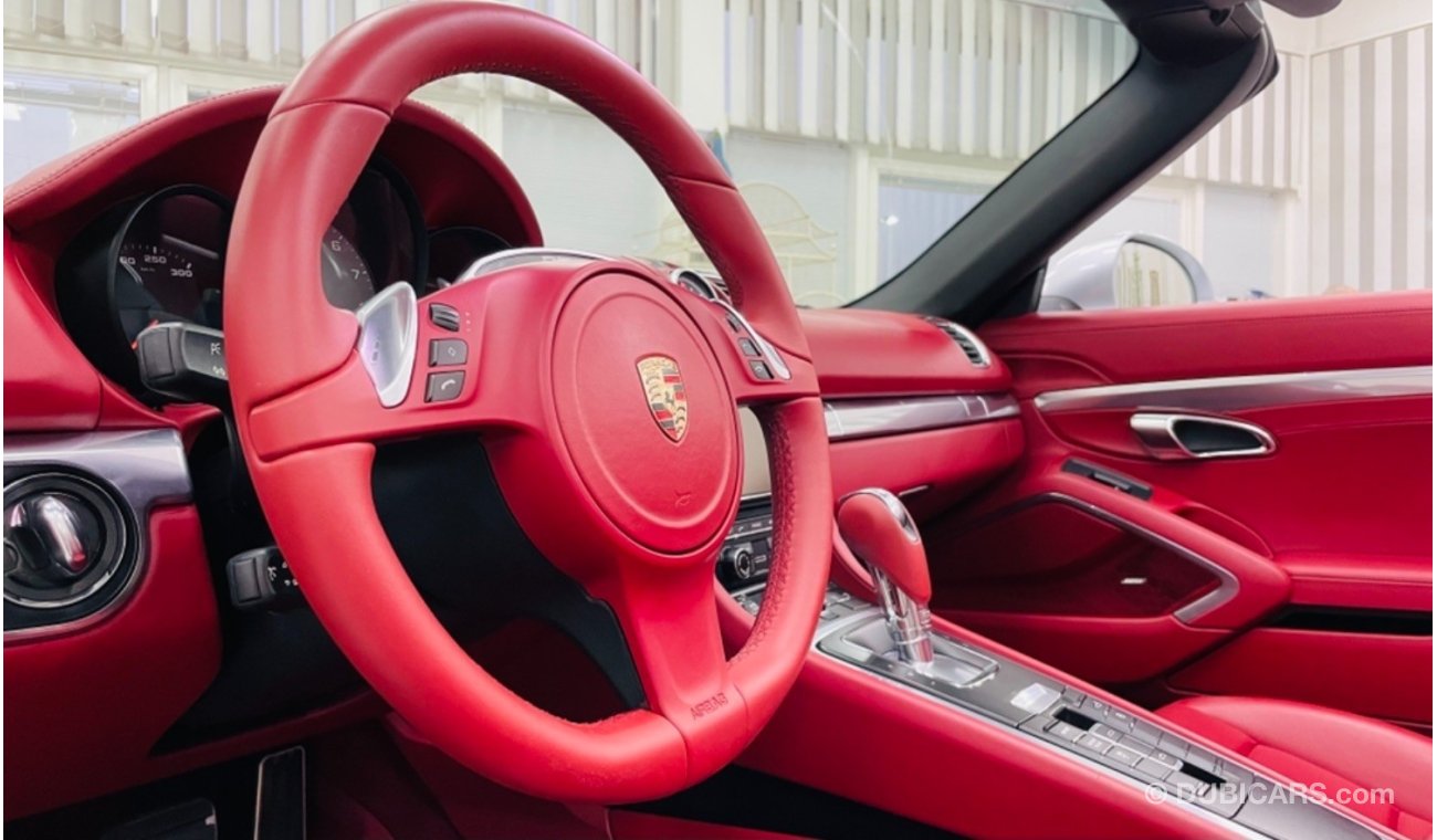 بورش بوكستر 718 Booster … S .. GCC .. FSH .. Perfect Condition ..