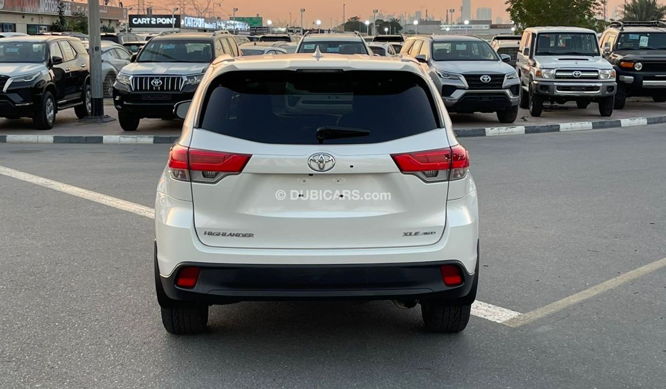 تويوتا هايلاندر 2017 TOYOTA HIGHLANDER  full options XLE 4x4 IMPORTED FROM USA VERY CLEAN CAR INSIDE AND OUT SIDE FO