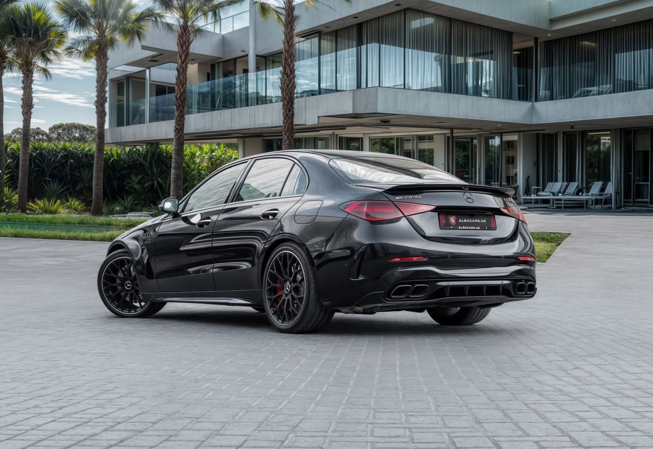 Mercedes Benz C 63 S C63 S AMG E-Performance | 7,246 P.M | 0% Downpayment | MERCEDES WARRANTY!