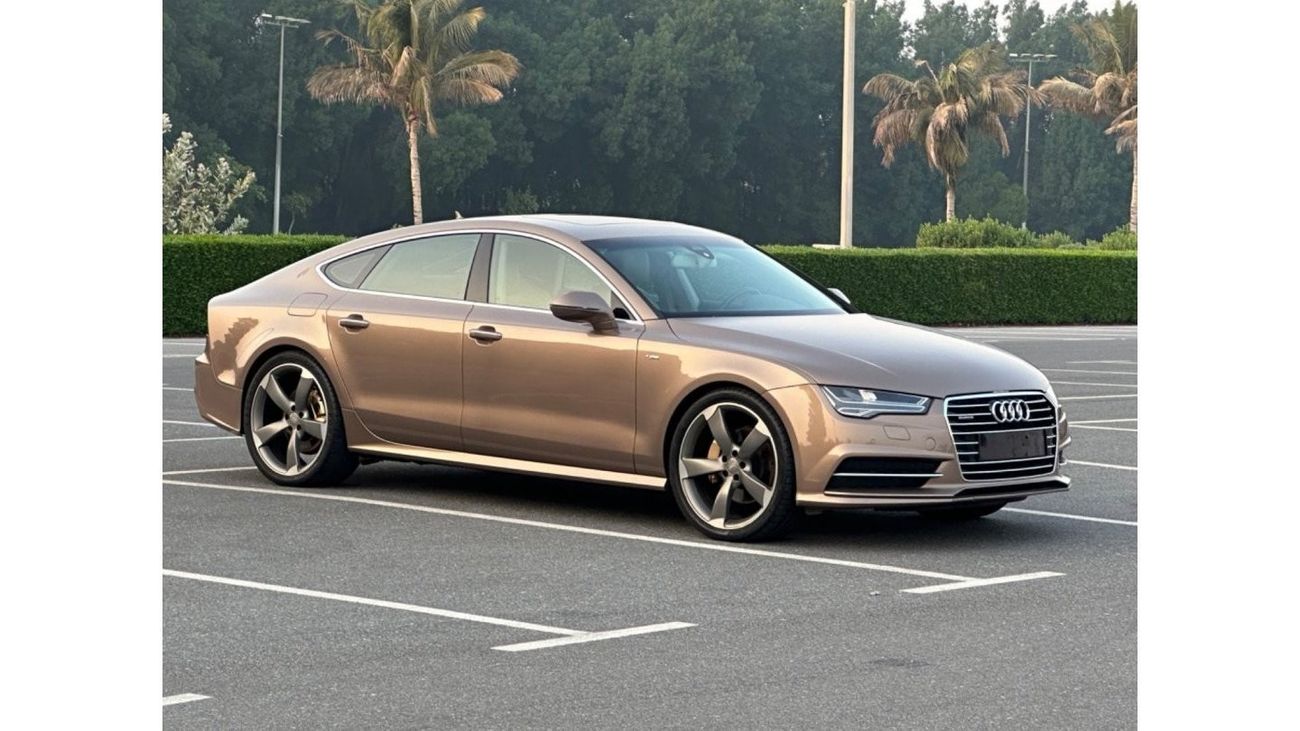 Audi A7 35 FSI quattro Exclusive MODEL 2015 GCC CAR PERFECT CONDITION INSIDE AND OUTSIDE FULL OPTION PANORAM