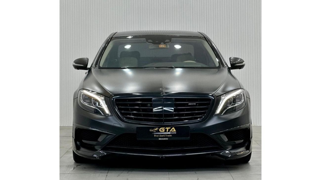 Mercedes-Benz S 63 AMG Std 2015 Mercedes Brabus S63 AMG 4MATIC, 1 Of 1, Full Service History, Fully Loaded, GCC