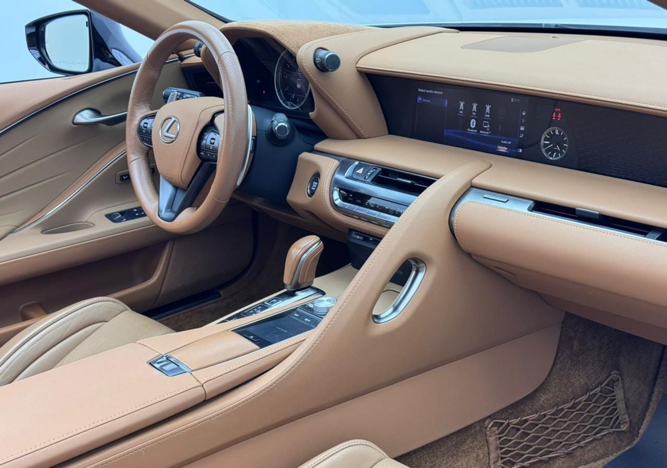 Lexus LC500 Carbon 5.0L 2021 Lexus LC500 Carbon, 1 Year Warranty, Lexus Service History, GCC