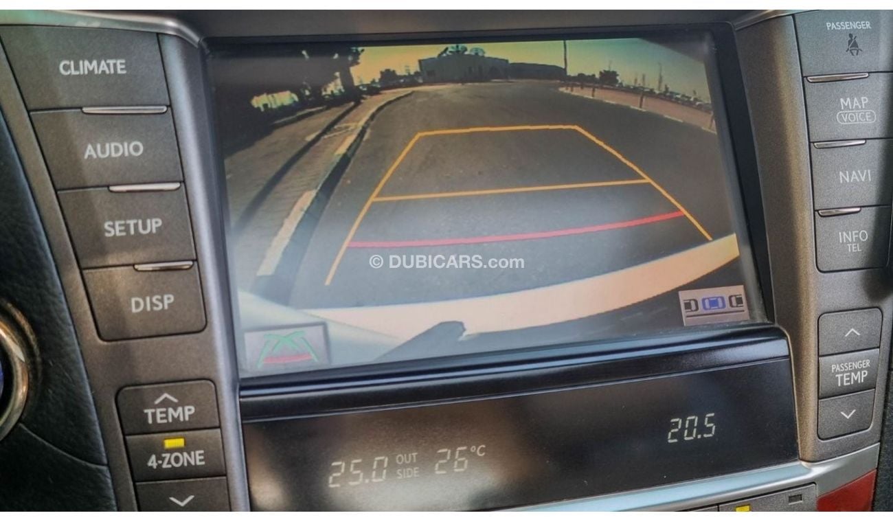 Lexus LS 600 Hybrid 2012 | Partial Service History | GCC