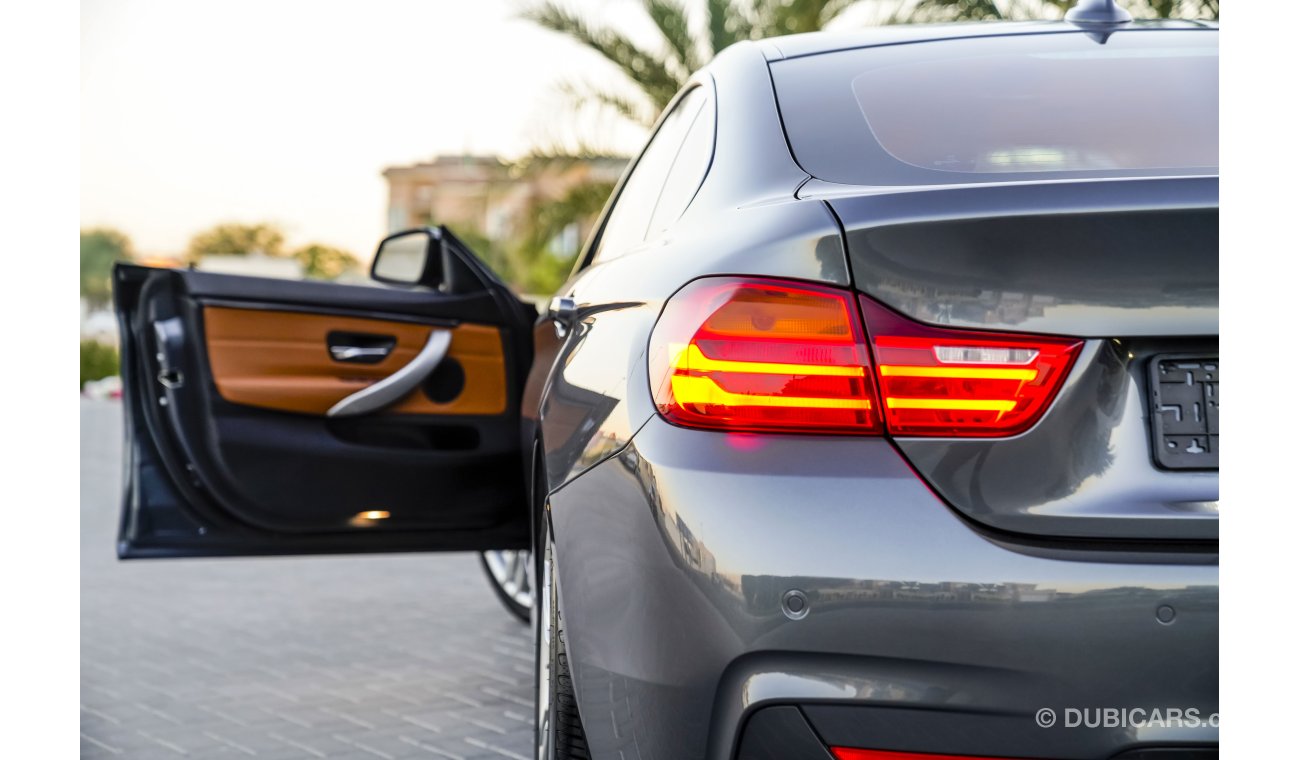 BMW 420i M Sport GranCoupe - Agency Warranty! - GCC - AED 1,743 Per Month - 0% DP