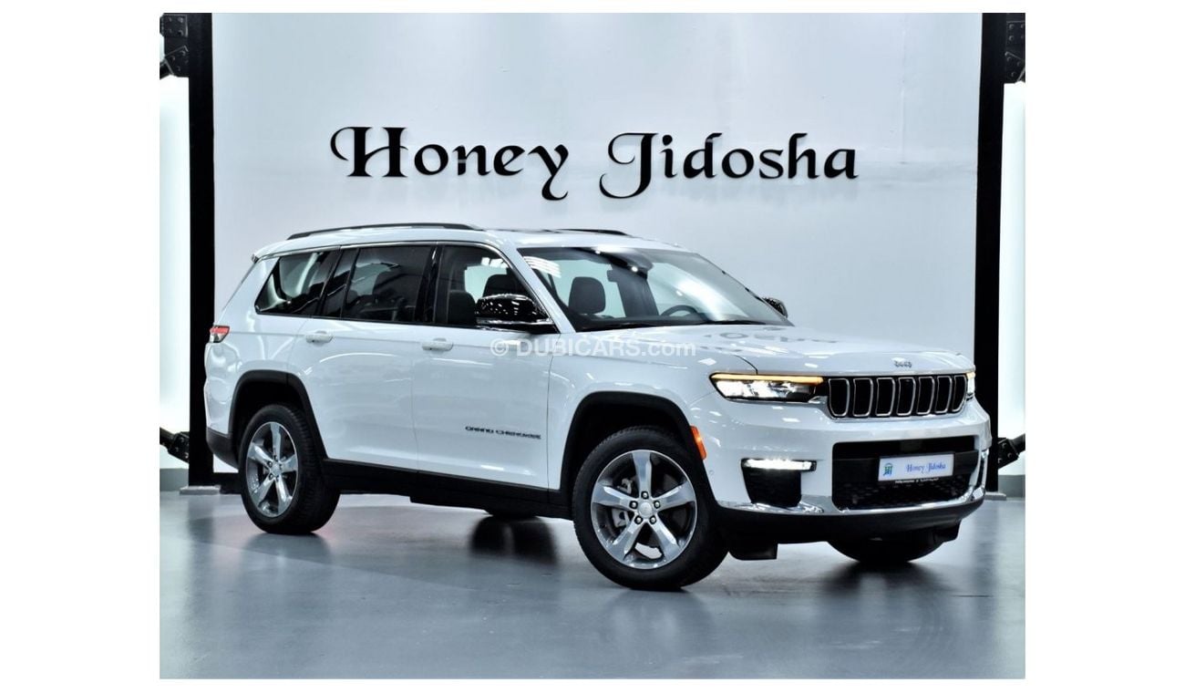 Jeep Grand Cherokee EXCELLENT DEAL for our Jeep Grand Cherokee 4x4 Limited ( 2022 Model ) in White Color GCC Specs