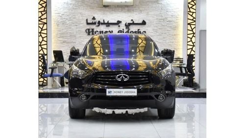 Infiniti QX70 EXCELLENT DEAL for our Infiniti QX70S ( 2015 Model ) in Black Color GCC Specs