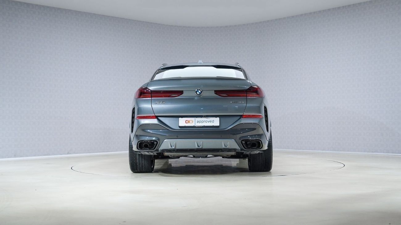 BMW X6 40i M Sport 3.0L | AED 4,624 PM | Warranty Sept-2027 | GCC