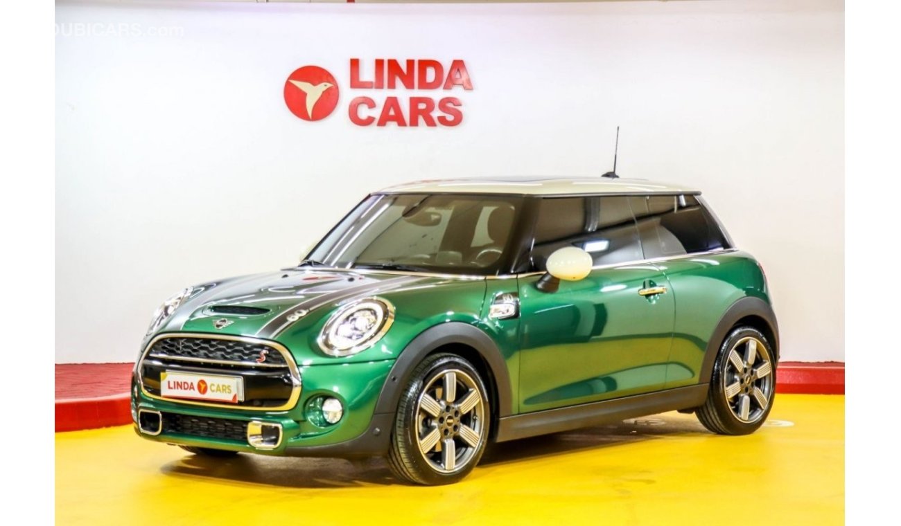 ميني كوبر إس Mini Cooper S 2020 GCC under Agency Warranty with Zero Down-Payment.