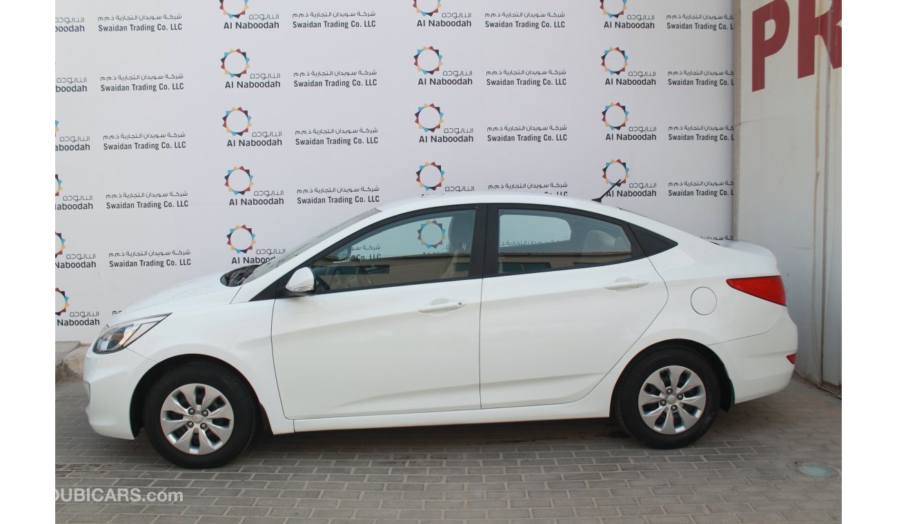 Hyundai Accent 1.6L GL 2017 GCC DEALER WARRANTY