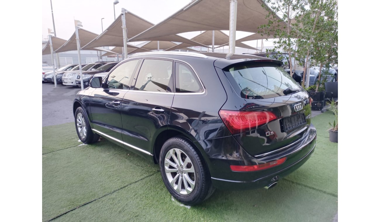 Audi Q5 Gulf agency dye 2016 model, cruise control, leather wheels, in excellent condition