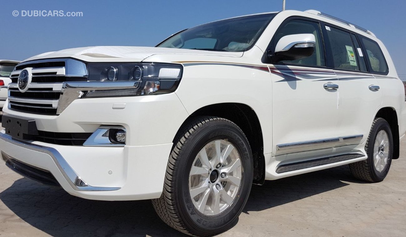 Toyota Land Cruiser white addtion