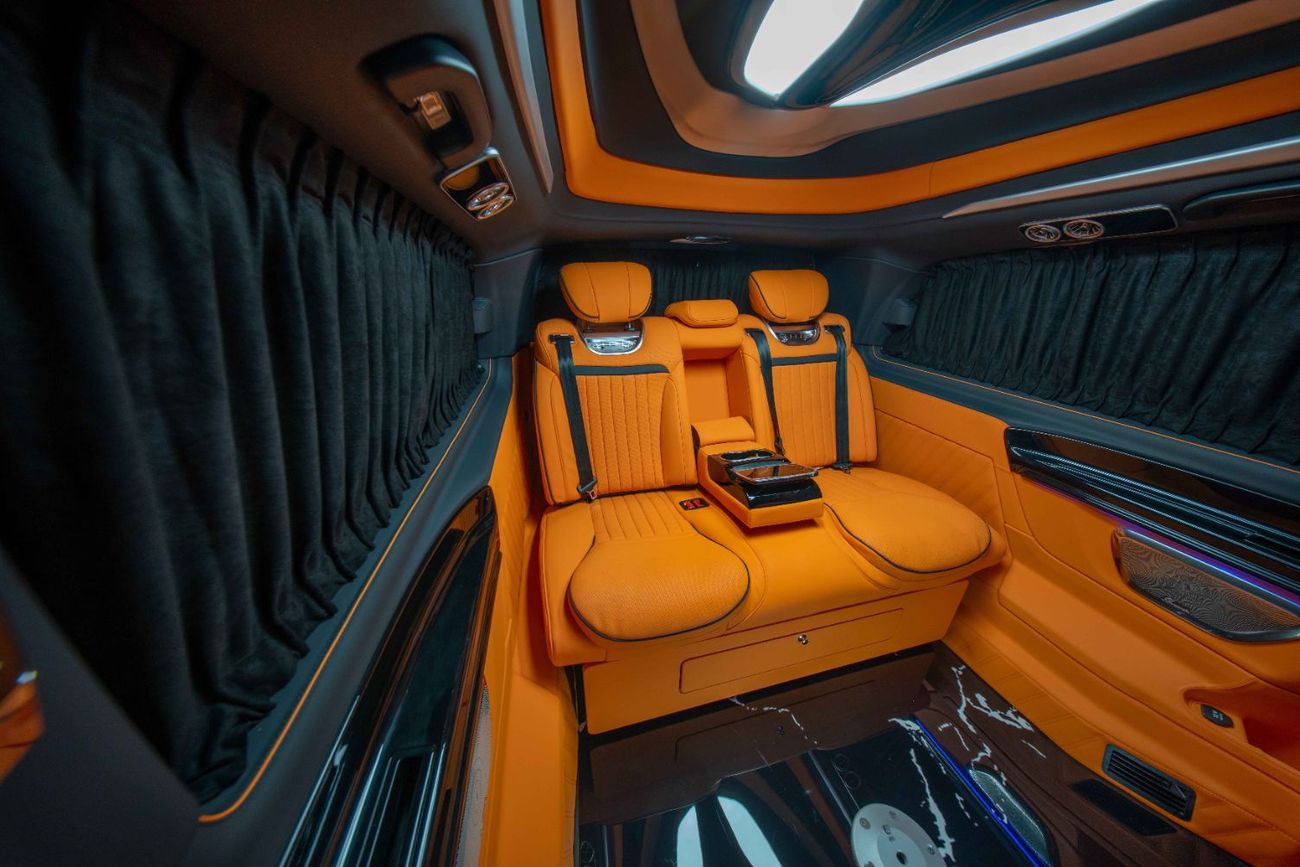 مرسيدس بنز V 250 VIP Luxury Interior | Reclining Seats, Sofa Bed  Ambient Lighting