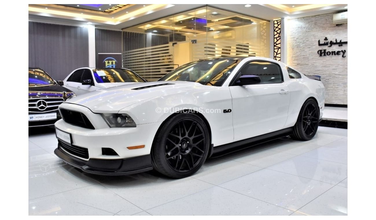 Ford Mustang EXCELLENT DEAL for our Ford Mustang GT 5.0 ( 2013 Model ) in White Color GCC Specs