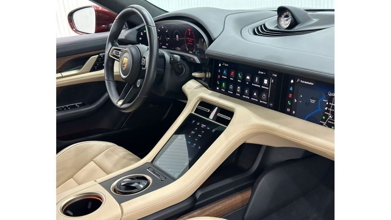 بورش تايكان 2021 Porsche Taycan Turbo, Jan 2027 Porsche Warranty, 2028 Battery Warranty, GCC