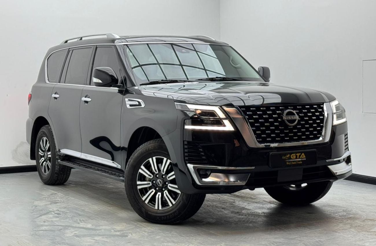 Nissan Patrol 2023 Nissan Patrol SE Titanium, 2028 Nissan Warranty, Nissan Service History, GCC